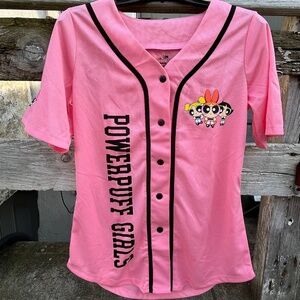 Powerpuff Girls Baseball Jersey